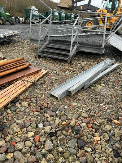 Galvanized Steel Steps