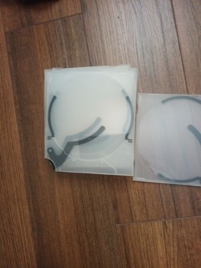 45 Empty CD cases - Good  For Storing Dics .