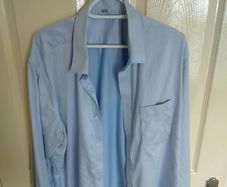 Formal blue shirt