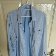 Formal blue shirt