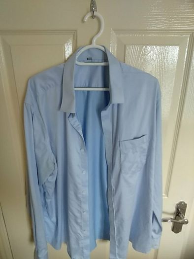Formal blue shirt