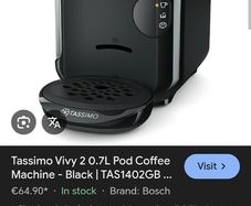 tassimo cofee machine perfect condition