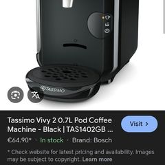tassimo cofee machine perfect condition