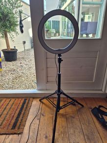 LED Ring Light with Adjustable Tripod Stand