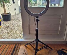 LED Ring Light with Adjustable Tripod Stand