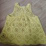 Yellow Beachwear Top  Size 12-14 Image 5