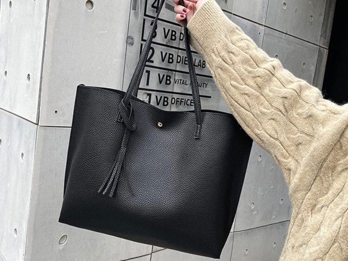 Tote Bag for Women,Ladies Handbag,Soft PU Leather Large Capacity Women's Top Handle Shoulder Bag