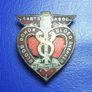 South African Blood Transfusion Service (SABTS) - a vintage blood donor badge (1950's / 1960's) Image 2