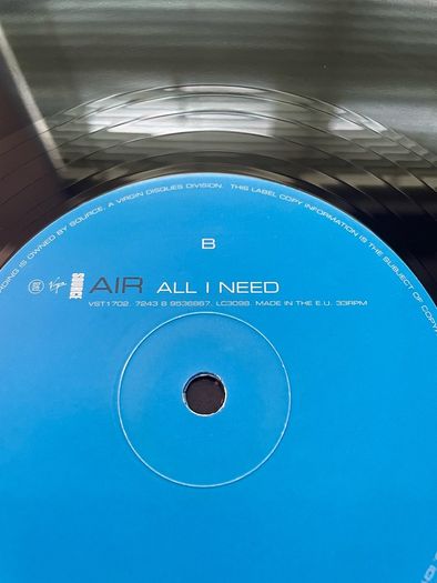 Air - All I Need - 12" Vinyl Single - 1998 Virgin / Source Records