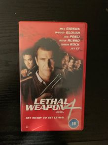 Lethal Weapon 4 VHS