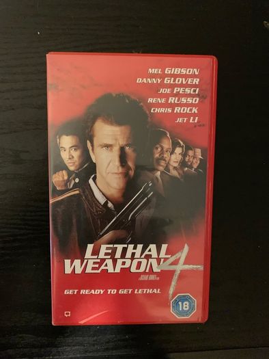 Lethal Weapon 4 VHS