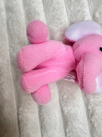 Battat Pink Elephant Plush approx. 10 cm. Used Please see photos