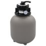 Pool Sand Filter with 4 Position Valve Grey 350 mm Image 3