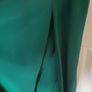 Lipsy size 10 emerald green ruched maxi dress, worn once Image 4
