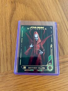 2019 Topps Star Wars Masterwork Green 99/99 Mother Talzin