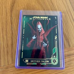 2019 Topps Star Wars Masterwork Green 99/99 Mother Talzin