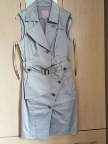 Ted Baker sleeveless trench dress / Jacket UK 12