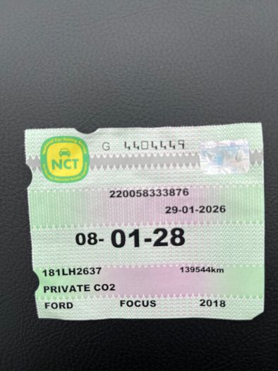 2018 Ford focus petrol ST- line - NCT till 2028