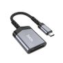 Hoco UA25 2-in-1 Type-C Card Reader Metal Grey Image 2