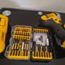 DeWalt DCD771 Cordless Drill & Impact Driver Twin Set, 2 Batteries, Charger, Bit Set Image 3