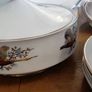 Vintage Bone China Dinner Set Pheasants Image 8
