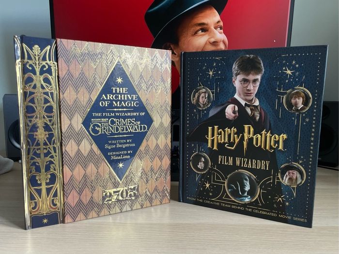 Film Wizardry hardcover books for Harry Potter/Fantastic Beasts: The Crimes of Grindelwald