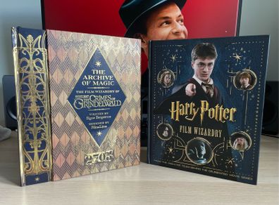 Film Wizardry hardcover books for Harry Potter/Fantastic Beasts: The Crimes of Grindelwald