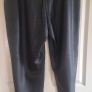 Black Faux Leather Trousers Image 4