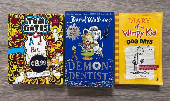 Children's Books - Tom Gates, David Walliams & Wimpy Kid
