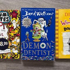 Children's Books - Tom Gates, David Walliams & Wimpy Kid
