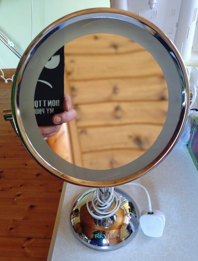Revlon Magnifying Makeup Mirror, Wired (used).