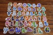 50pcs Dragon Stickers Decals