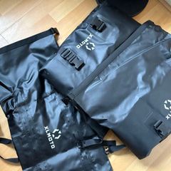 XLMOTO Waterproof Saddle Bags 40L + 28L Top Bag