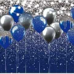 Blue balloon backdrop new