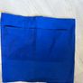 Blue Half Apron With Pockets Image 2