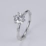 IGI Certified 1.54ctw Lab-Grown Diamond Wedding Band: 14K White Gold Image 5