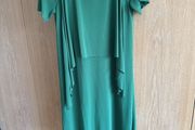 Cos green drape front dress size XS (8)