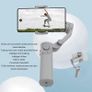 Smartphone Gimbal Stabilizer, F5 3-Axis Phone Stabilizer Foldable Handheld Gimbal with Tripod, Vlogging Stabilizer for Video Recording with Face Tracking,... Image 2