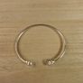Sterling Silver 925 Women Open Bangle Image 3