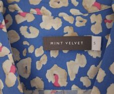 Mint Velvet Floral Top - Size S Fits UK 10 to 12 - New Without Tags