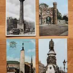 4 Old Dublin Postcards