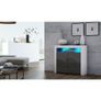LED Sideboard Modern Sideboard with LED lights LED Cabinet Living Room High Gloss Sideboard Image 8