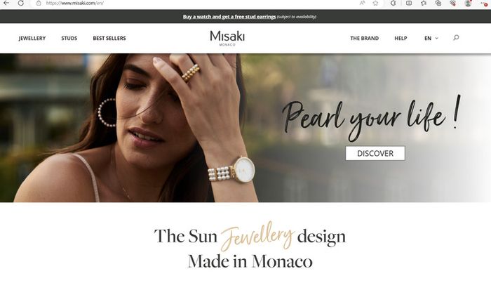 Misaki Monaco PEARL Necklace