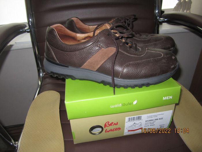 Wald Laufer Leather Shoes & Orthotic insoles