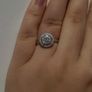 Authentic Adara 9ct White Gold 0.50ct Diamond Ring Image 4