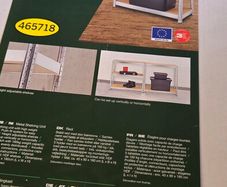Lidl Metal shelving unit x 2