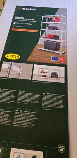 Lidl Metal shelving unit x 2