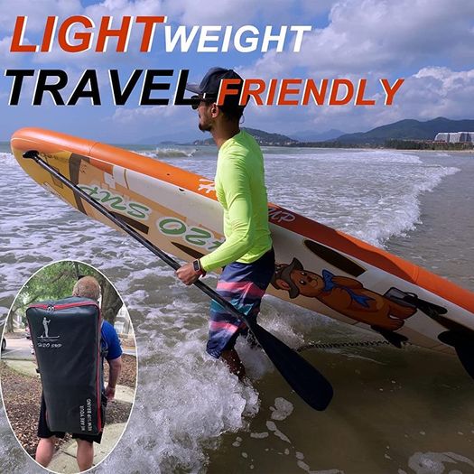 Inflatable Stand Up Paddle Board,10'6" x 30" x 6" Paddle Boards,with Backpack,Durable SUP Board Accessories,Extra D-rings for Kayak Seat & Non-Slip Deck Paddle Boards for Adults (FREE POSTAGE)