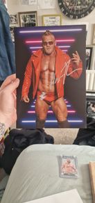 Alex Hammerstone TNA Wrestling Autograph