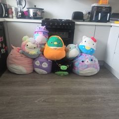 8 big squishmallows